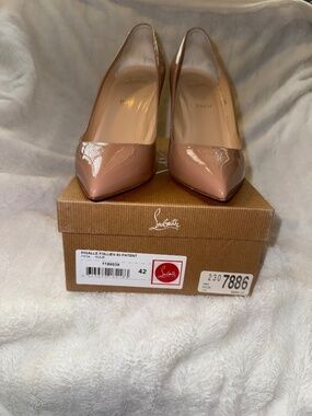 Authentic Christian Louboutin Pumps 85, Size 42, Worn once.